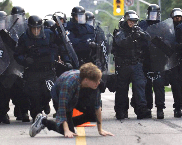 Police-state Canada